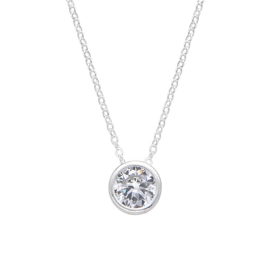 Collar Punto de Luz 6mm - Plata