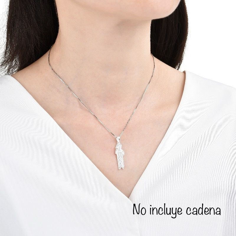 Dije San Judas Brillos - Plata