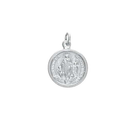 Dije Inmaculada Concepción de María 18mm - Plata
