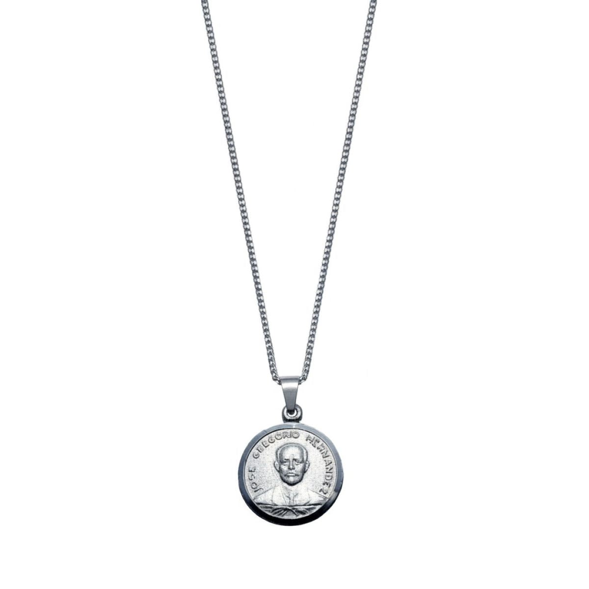 Dije de José Gregorio Hernández y Cadena - Plata