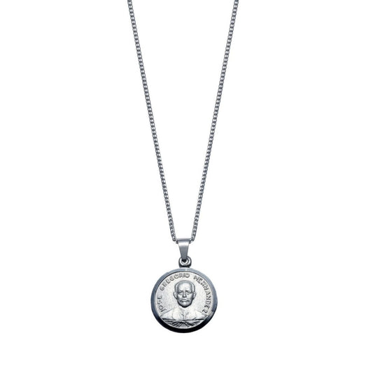 Dije de José Gregorio Hernández y Cadena - Plata