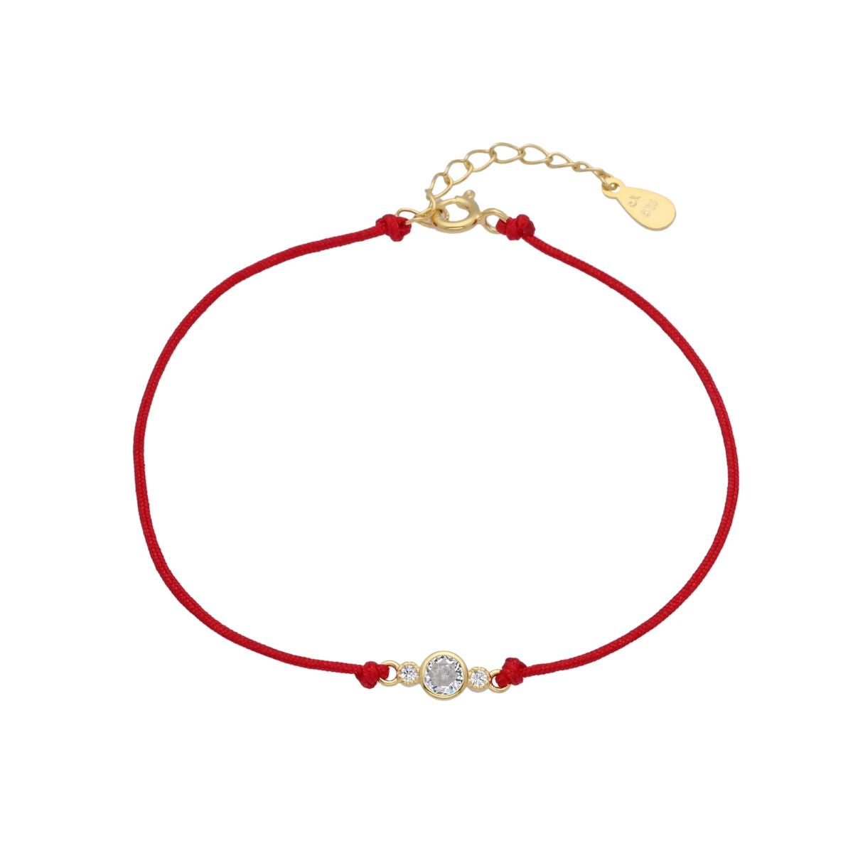 Pulsera Punto de Luz - Hilo y Plata