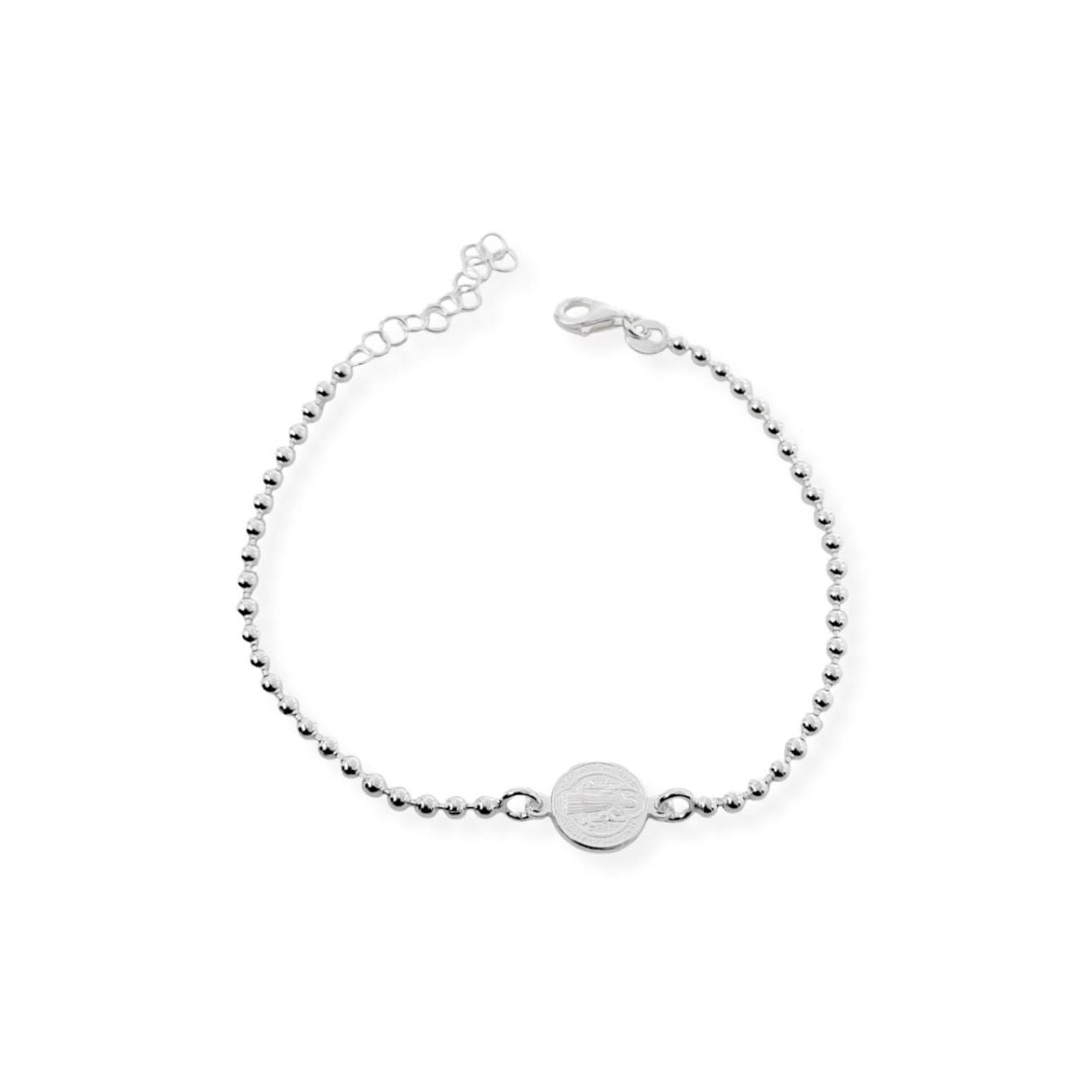 Pulsera Puntos San Benito - Plata