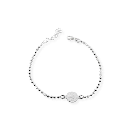 Pulsera Puntos San Benito - Plata
