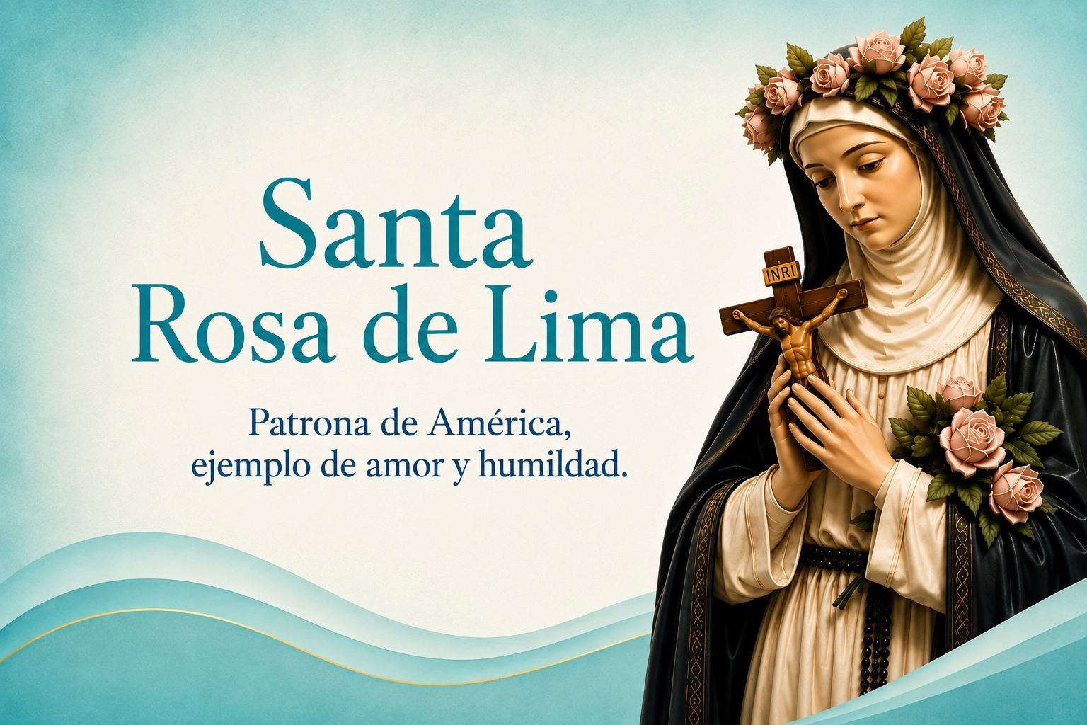 Santa Rosa de Lima: fe, entrega y amor al prójimo