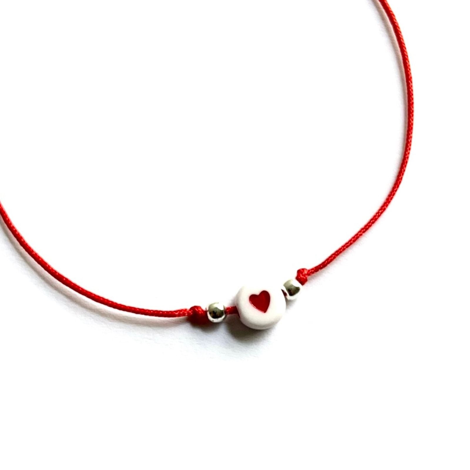 Pulsera Amor - Hilo y Plata