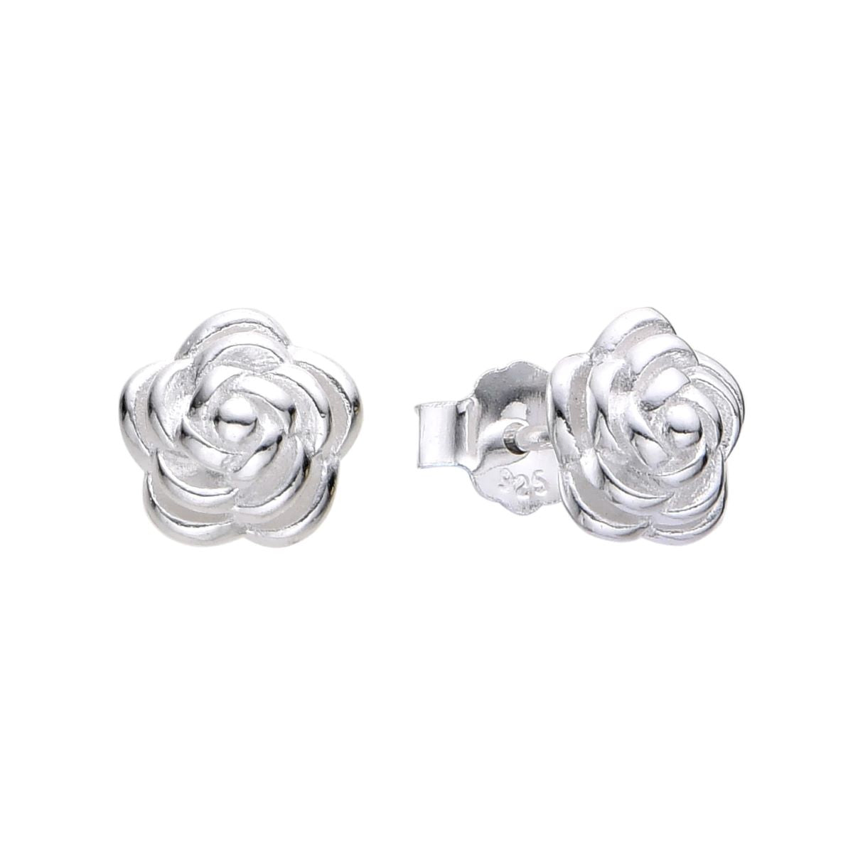 Aretes Rosa - Plata