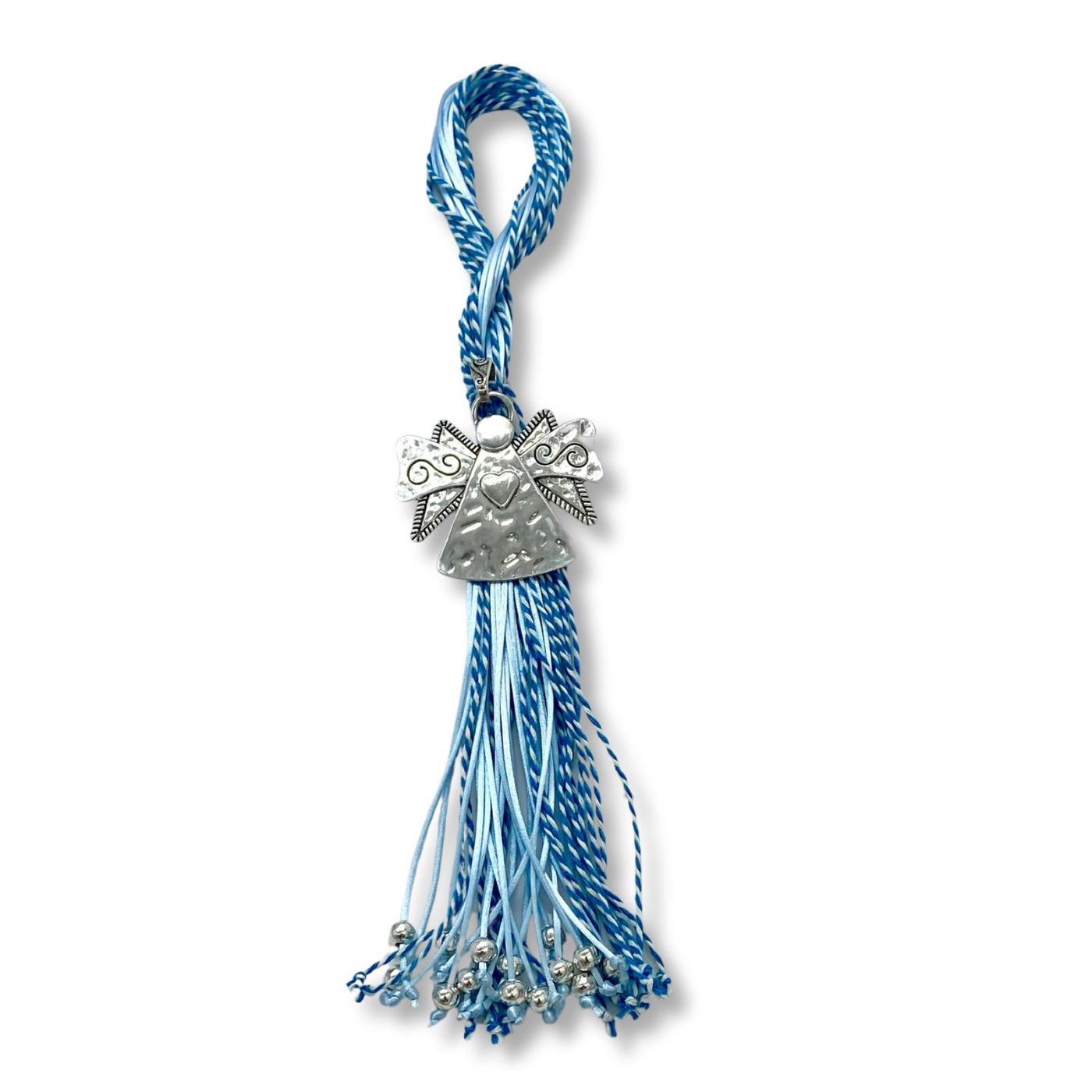 Bendición de Cuna Angel - Plateado