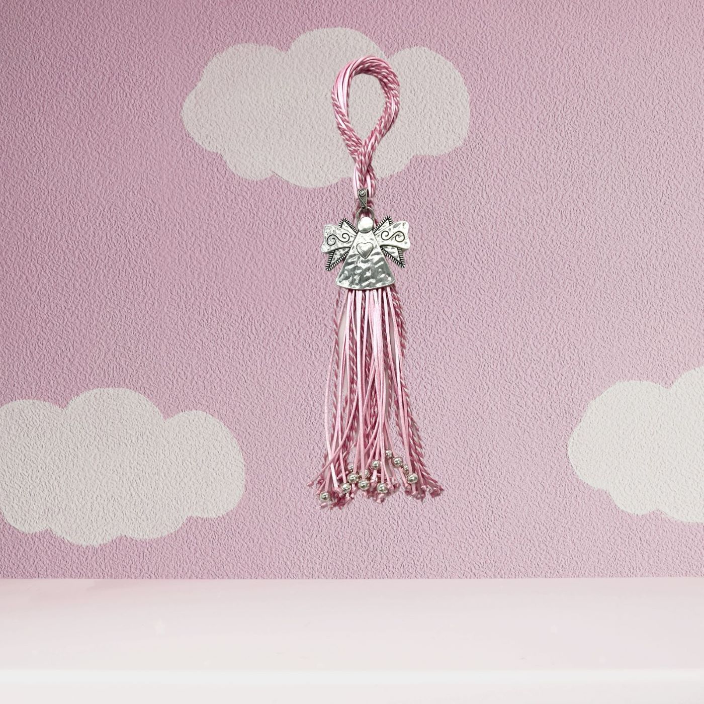 Bendición de Cuna Angel - Plateado