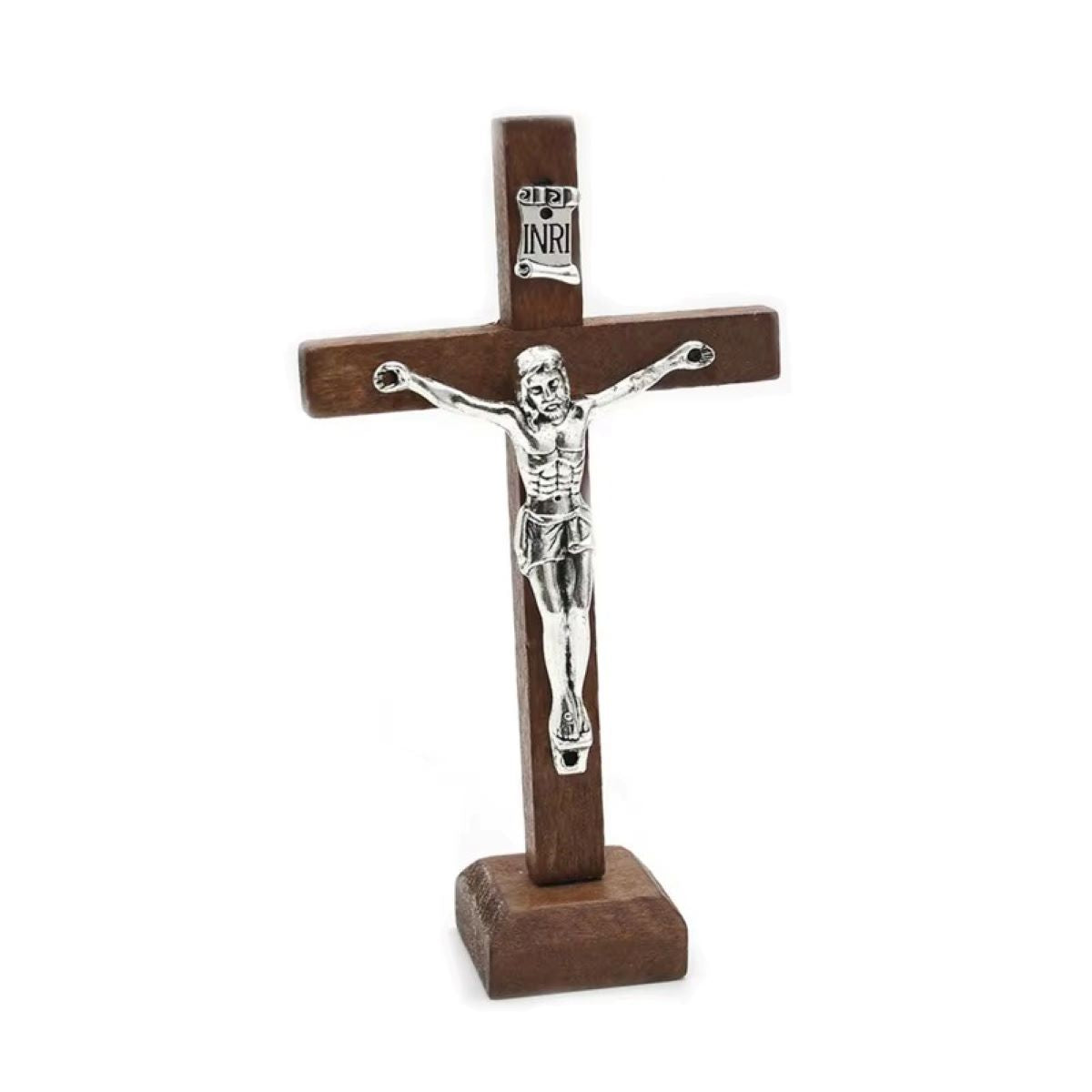 Cruz Cristo de Mesa - Madera