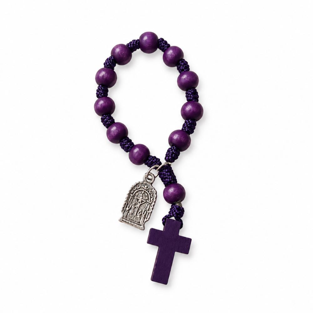 Denario Señor de los Milagros - Madera