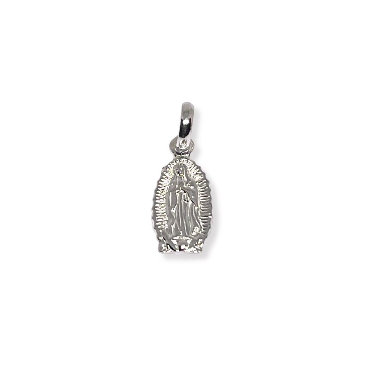 Dije Virgen de Guadalupe Chico - Plata