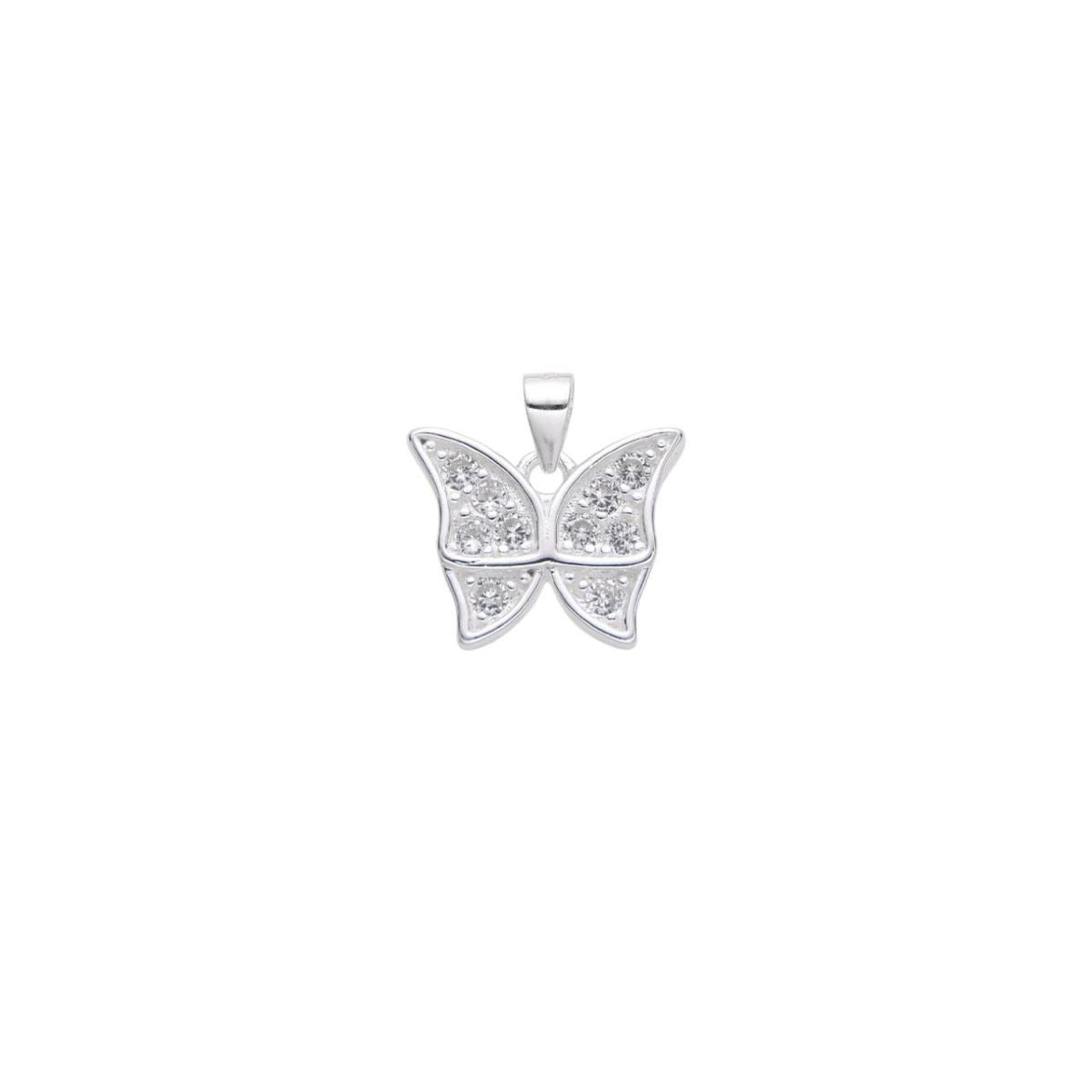 Dije Mariposa Brillos - Plata