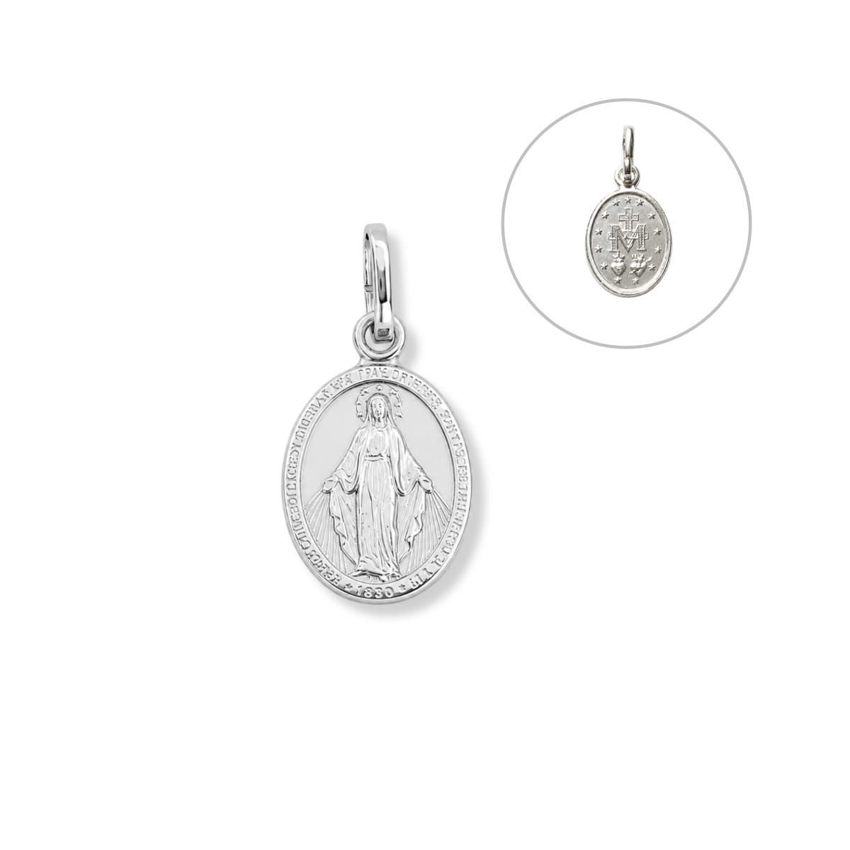 Dije Medalla Milagrosa - Plata