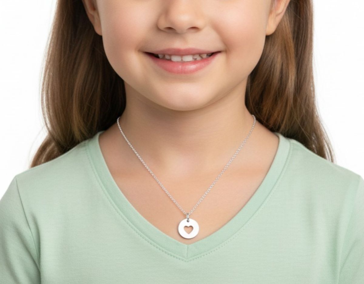 Collar Corazón Mini - Plata