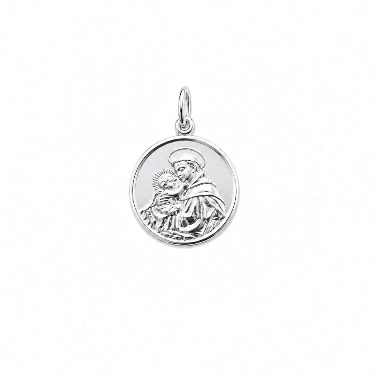 Dije San Antonio 21mm - Plata
