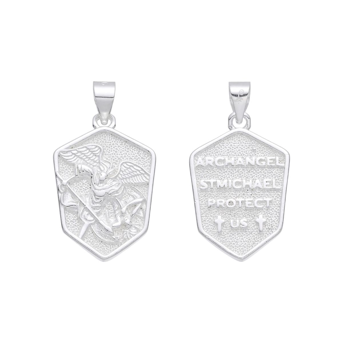 Dije San Miguel Arcangel - Plata