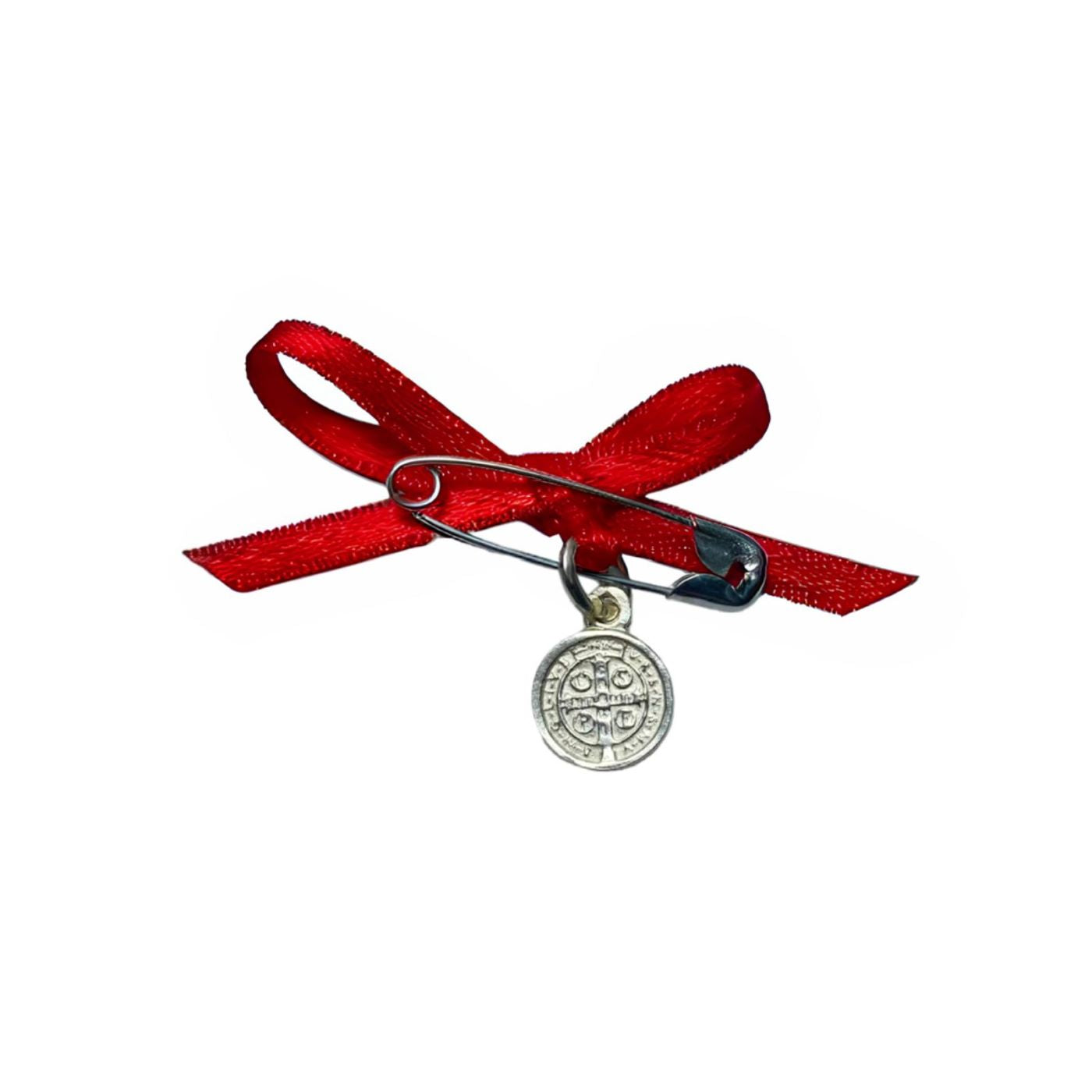 Imperdible Medalla de San Benito - Plata