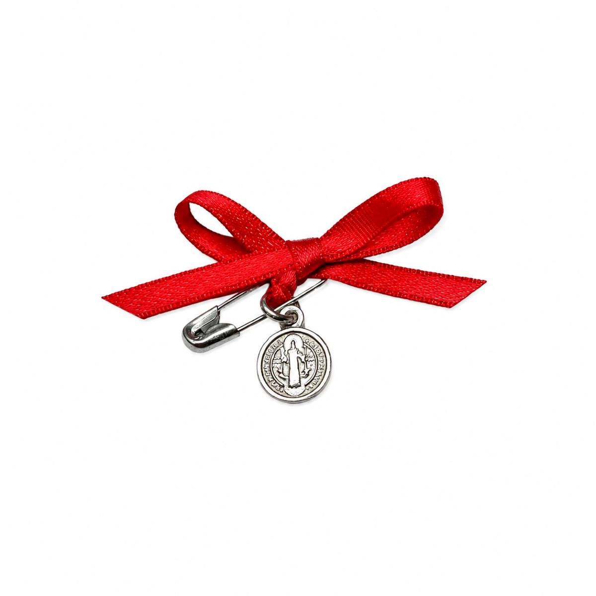 Imperdible Medalla de San Benito - Plata