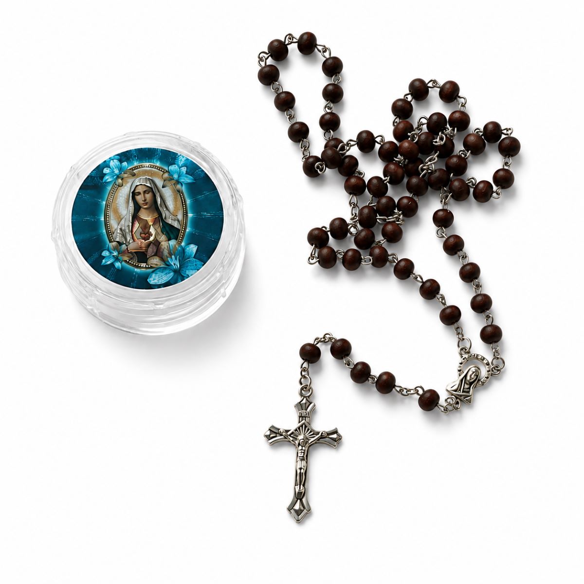 Rosario Inmaculado Corazón de María - Sándalo