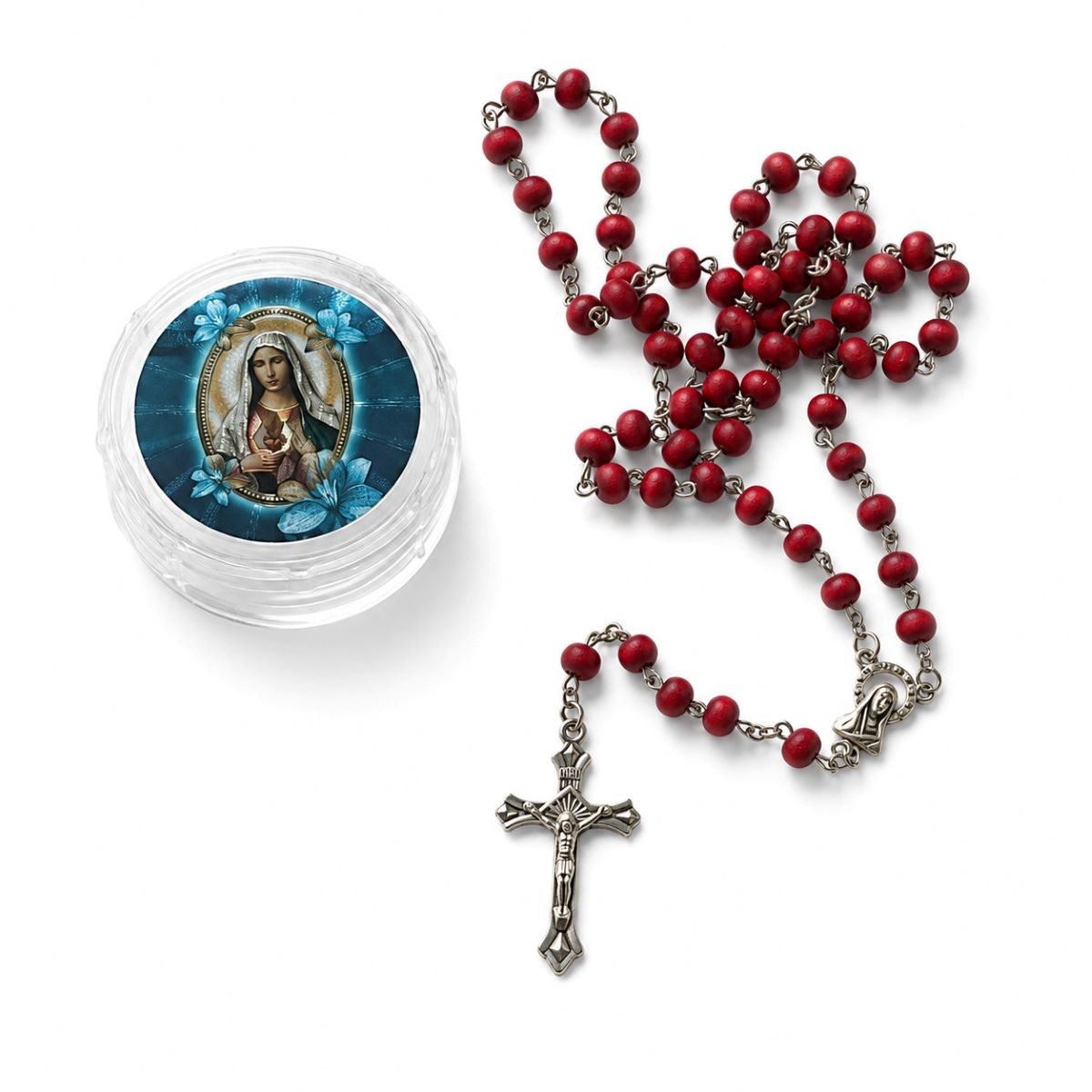 Rosario Inmaculado Corazón de María - Sándalo
