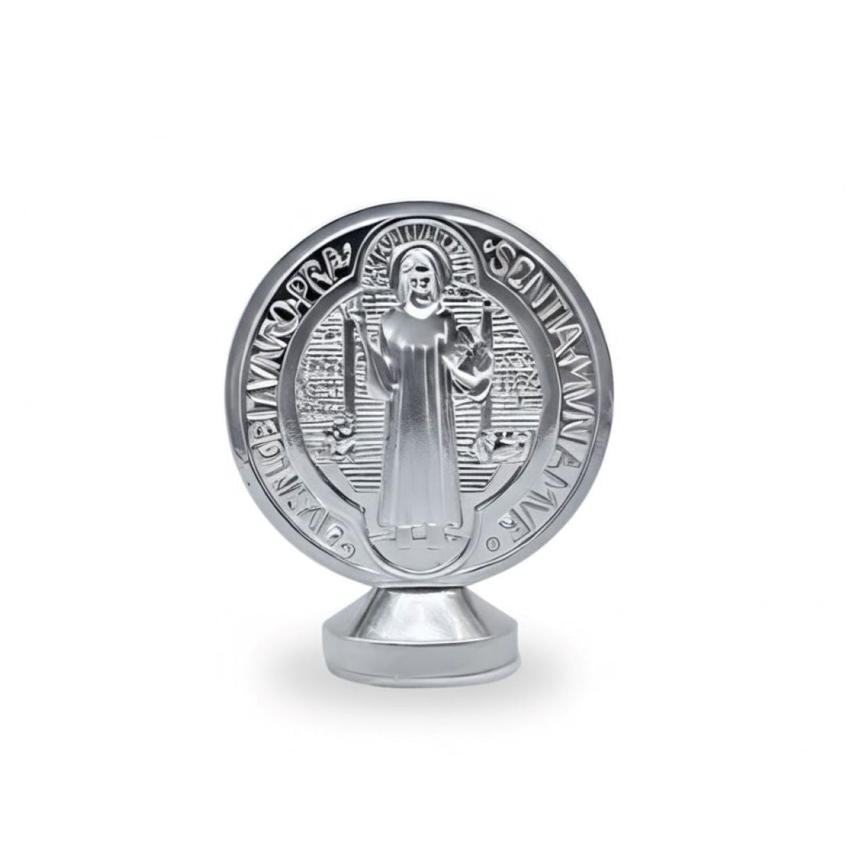 Medalla de San Benito para Mesa - Plateada