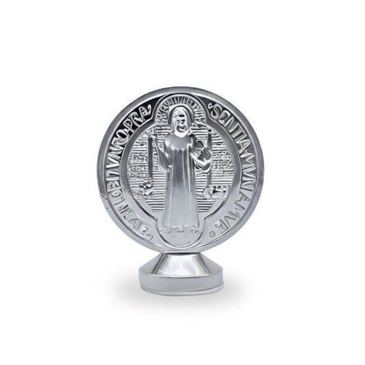 Medalla de San Benito para Mesa - Plateada