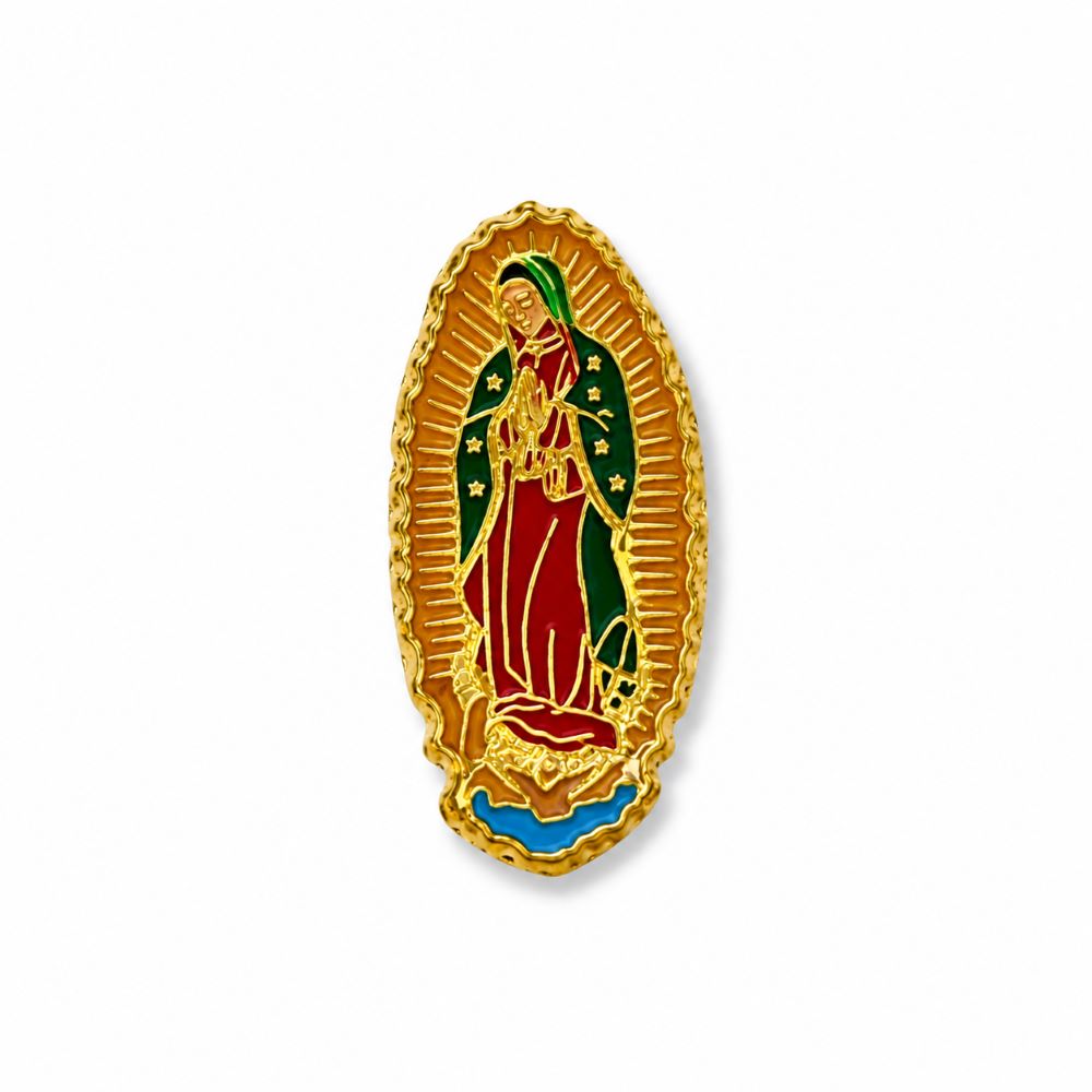 Pin Virgen de Guadalupe - Dorado