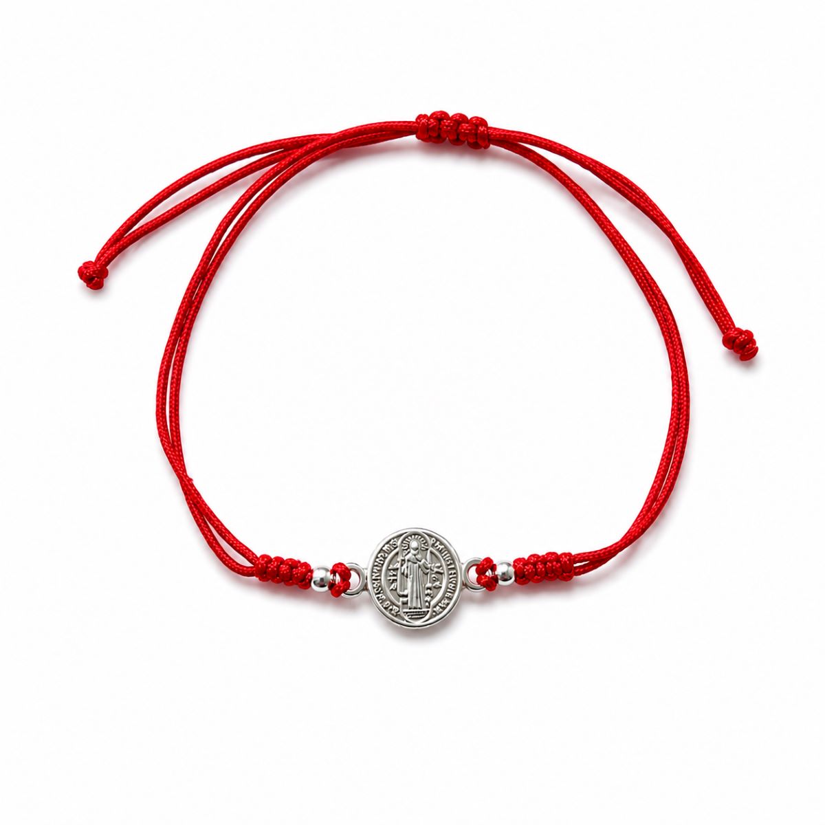Pulsera San Benito Chico - Hilo y Plata