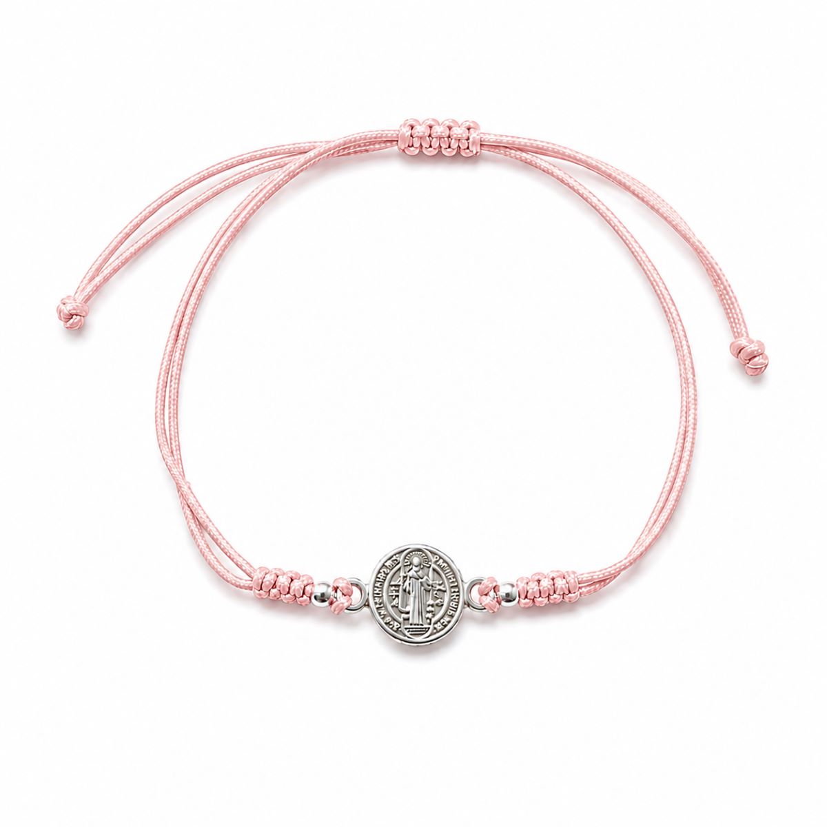 Pulsera San Benito Chico - Hilo y Plata