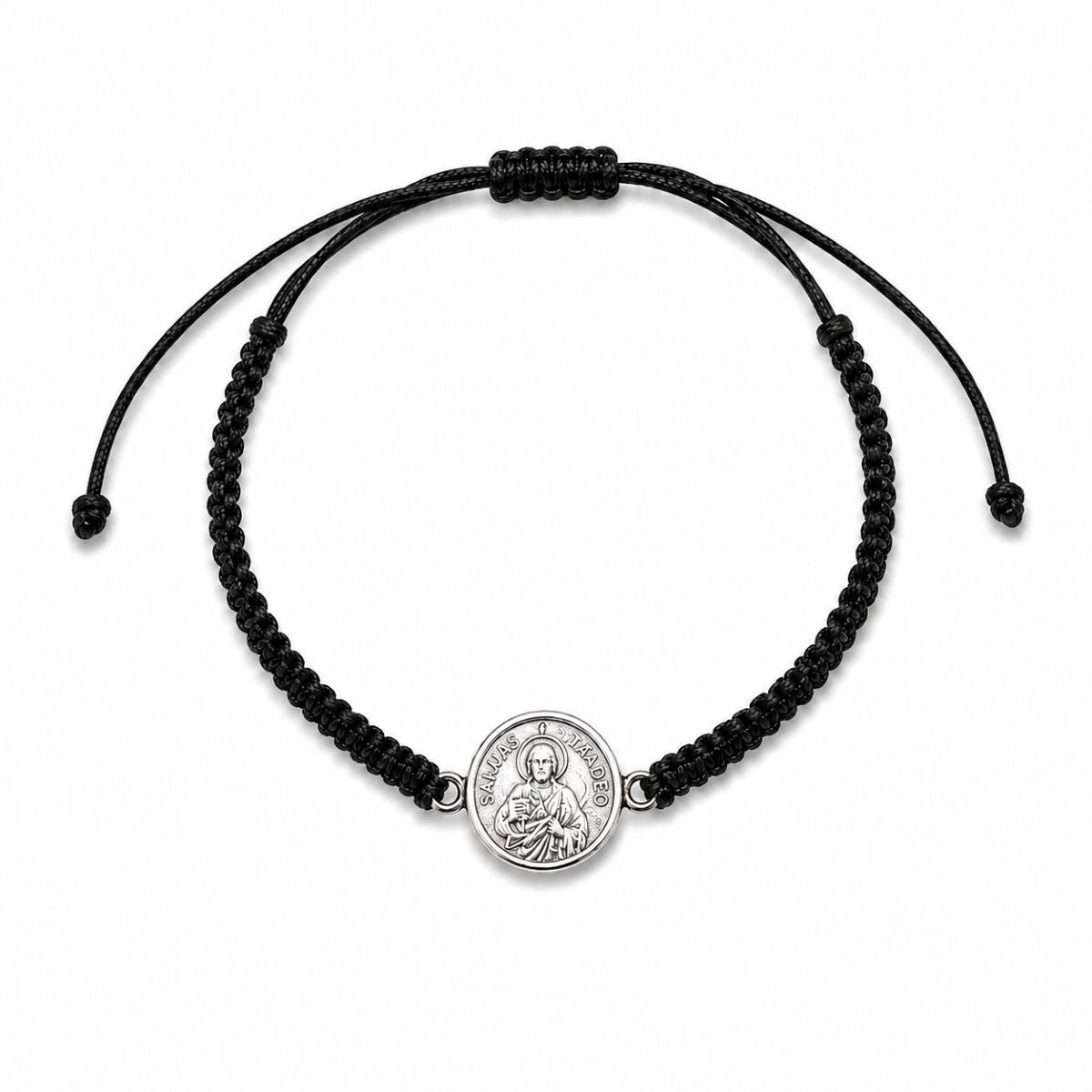 Pulsera San Judas - Hilo y Plata