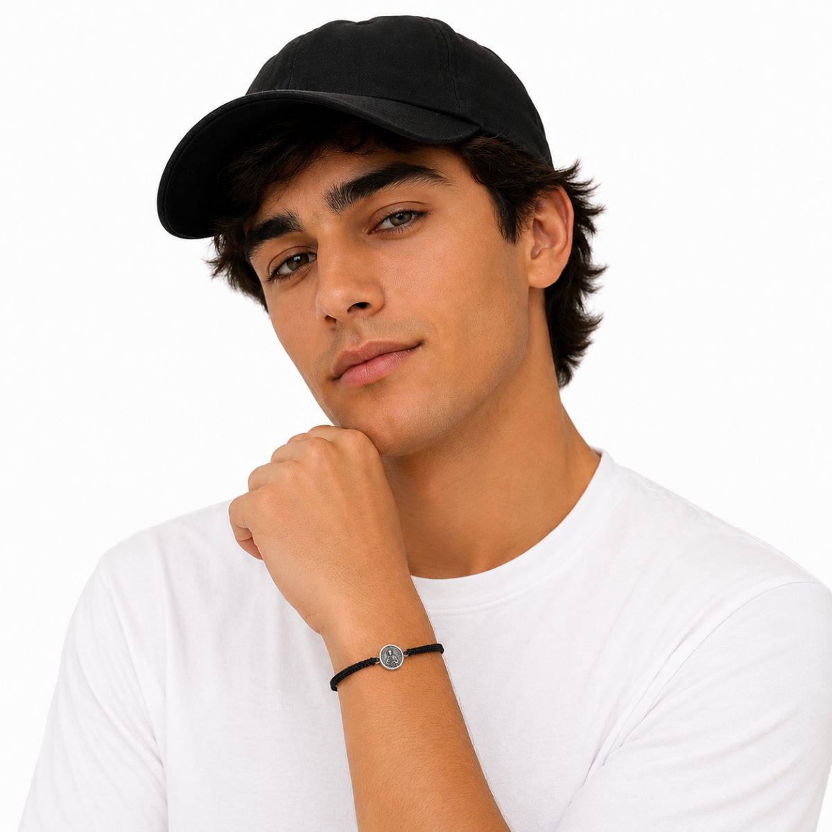 Pulsera San Judas - Hilo y Plata