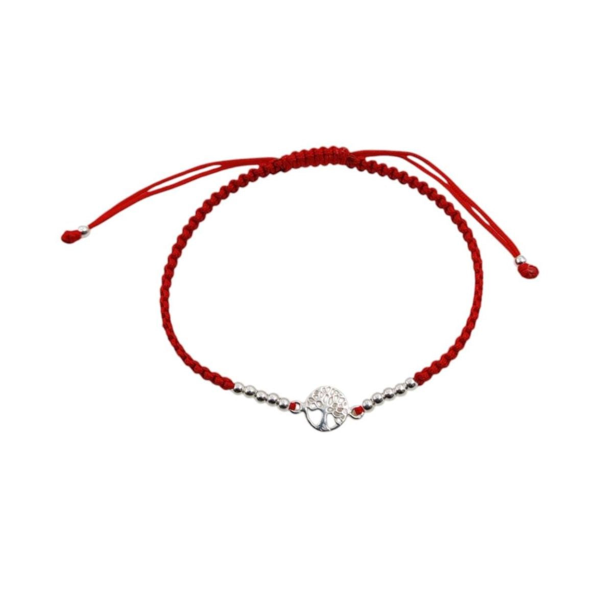 Pulsera Arbol de la Vida - Hilo y Plata