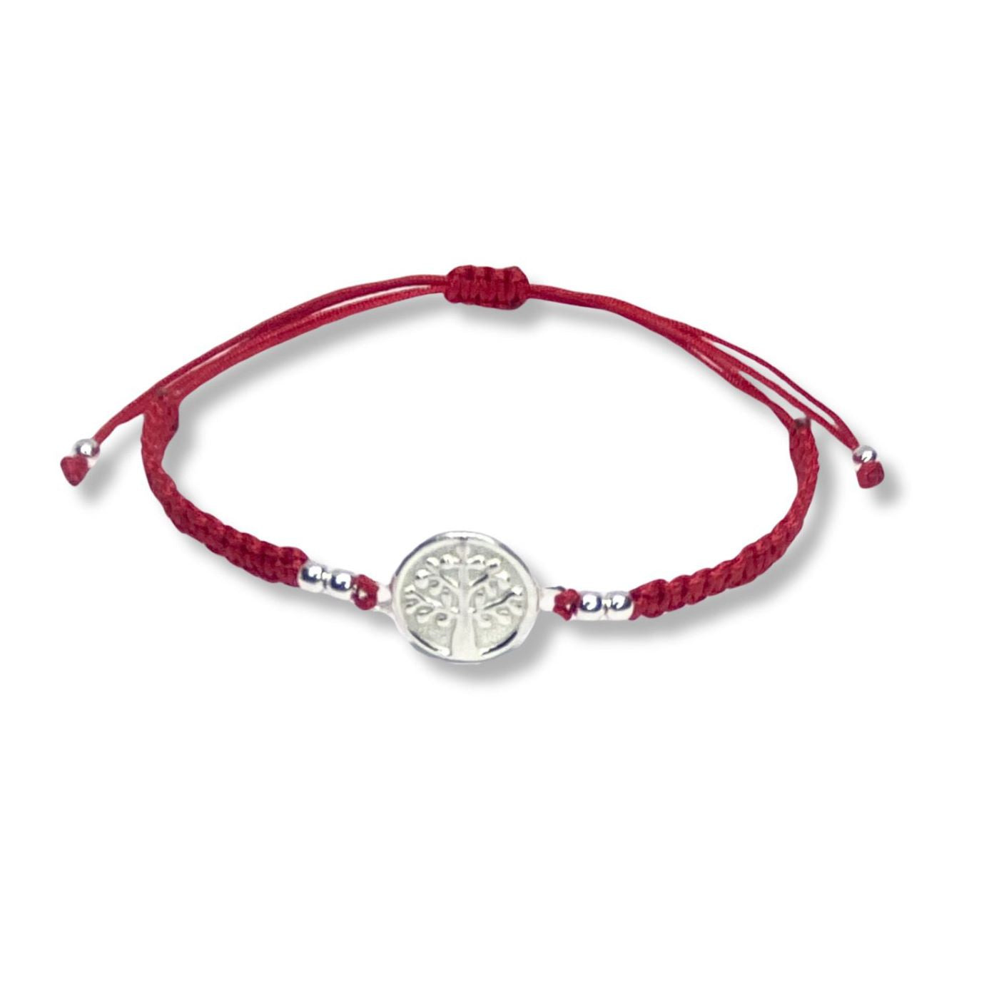 Pulsera Arbol de la Vida - Hilo y Plata