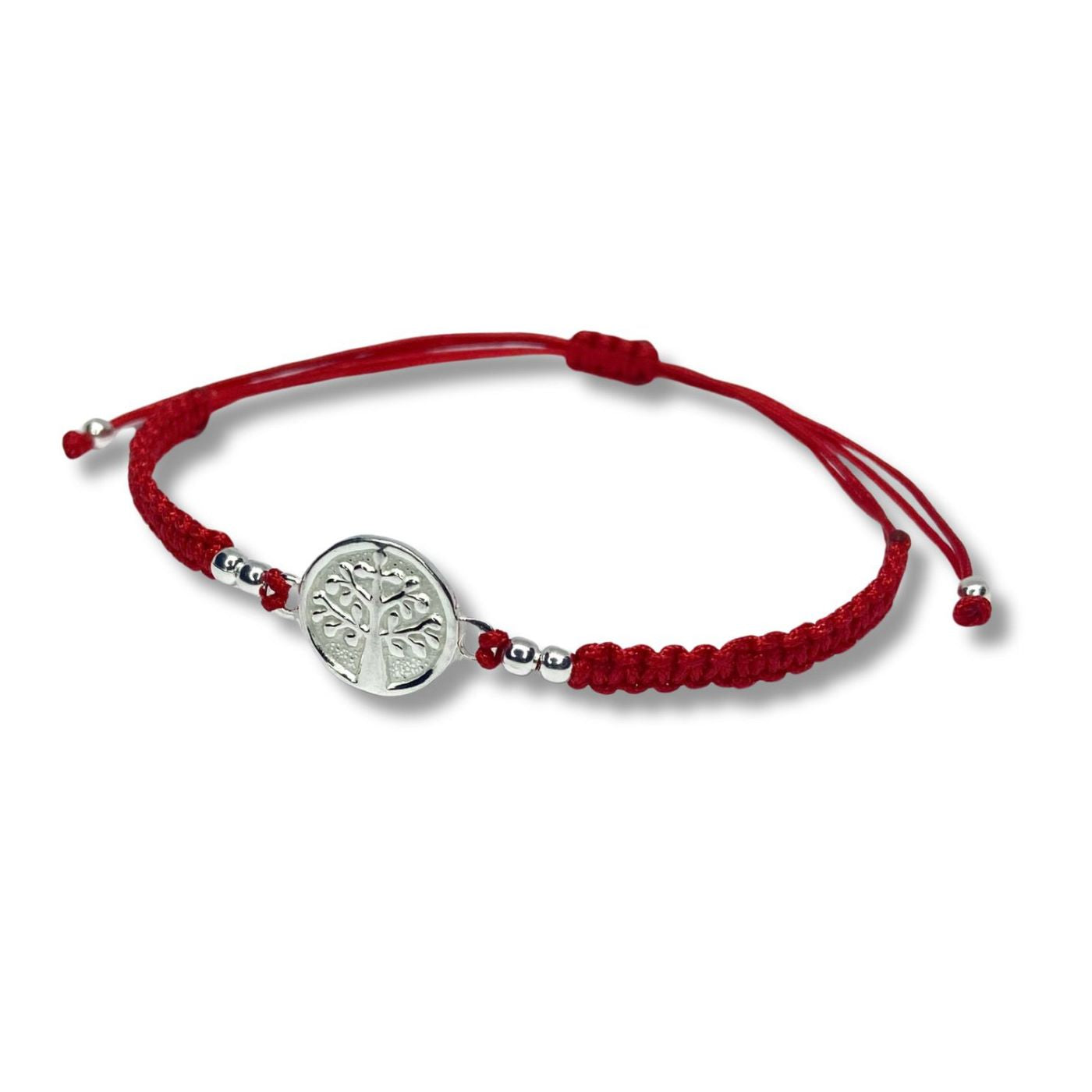 Pulsera Arbol de la Vida - Hilo y Plata