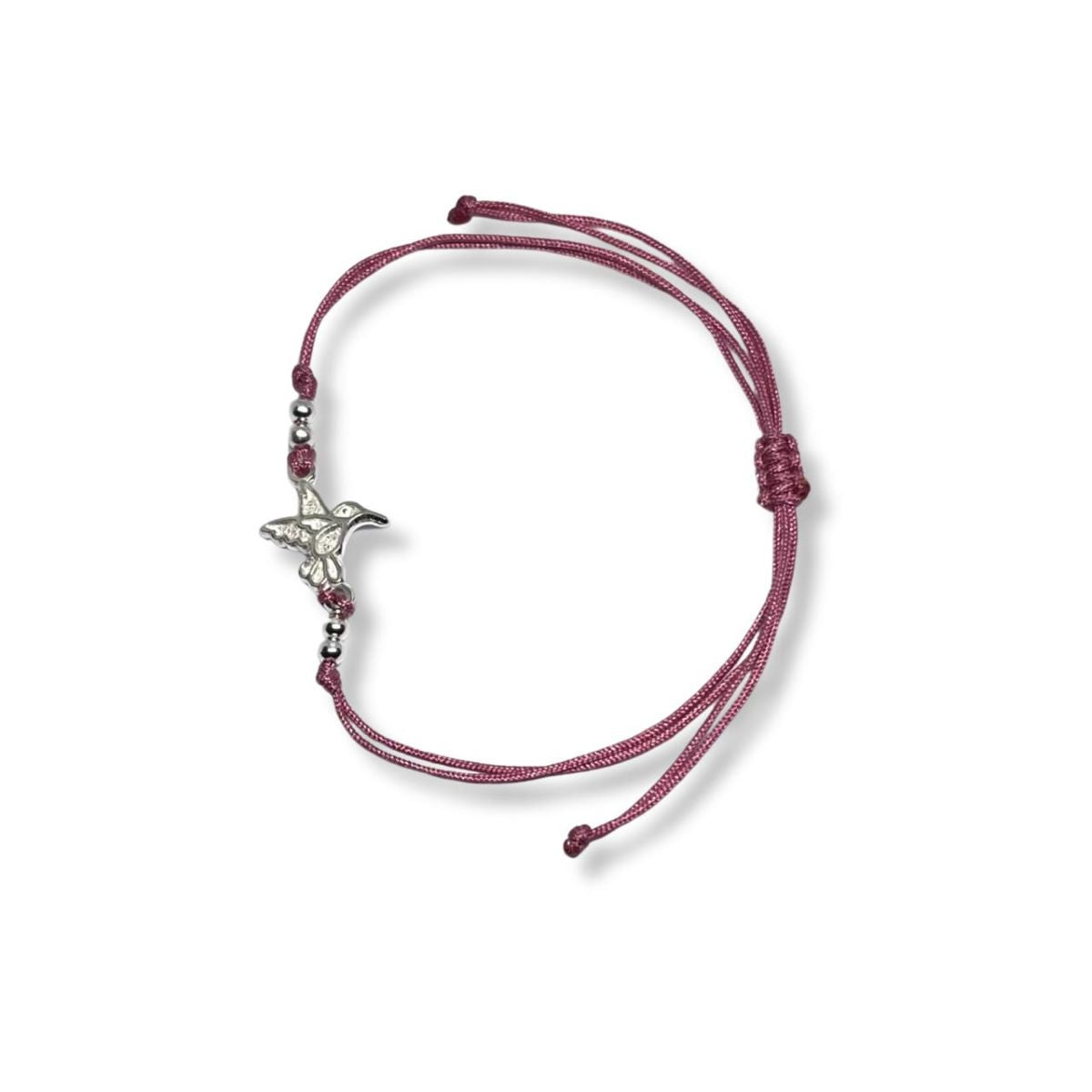 Pulsera Colibrí - Hilo y Plata
