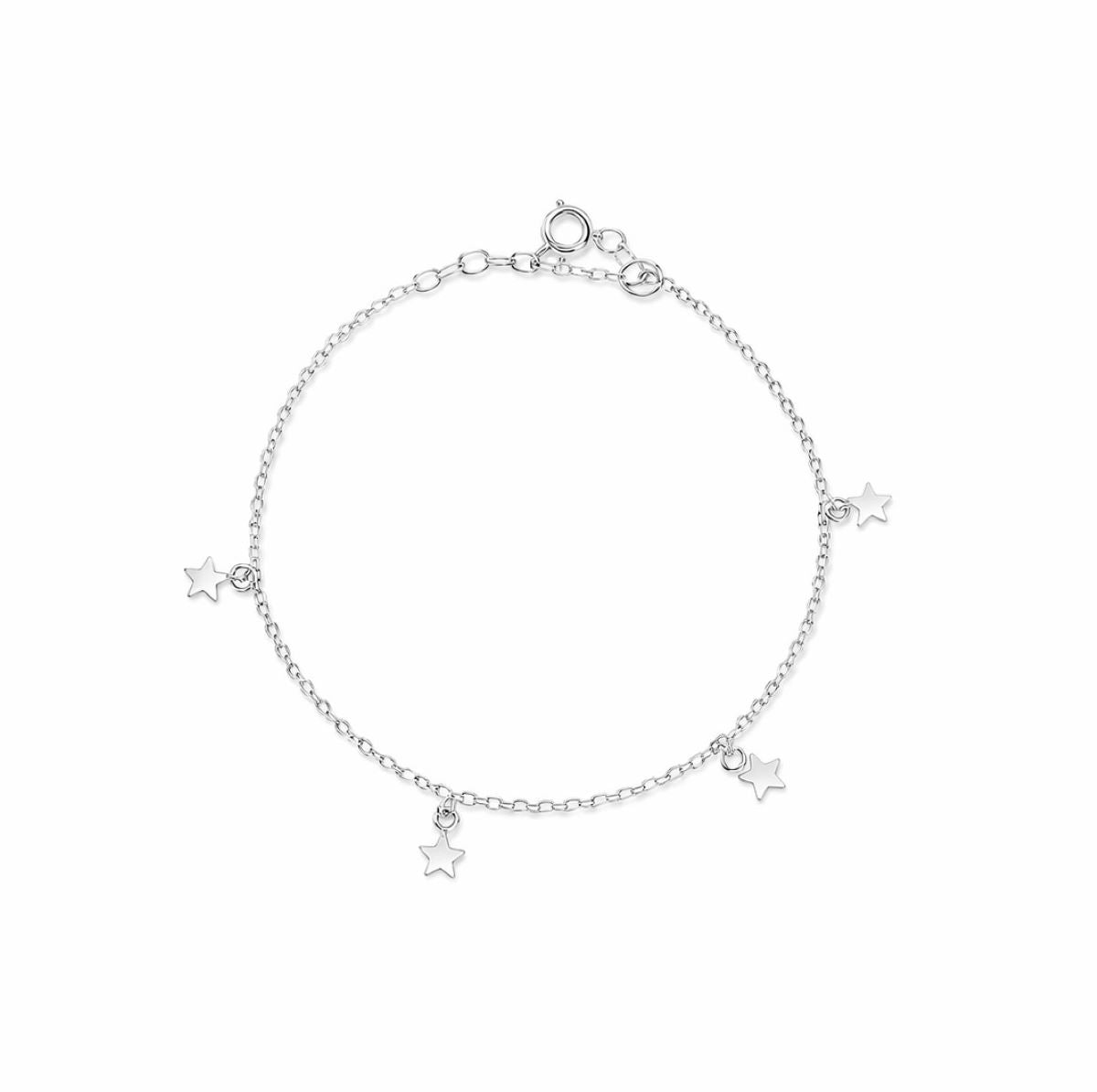 Pulsera Estrellas - Plata