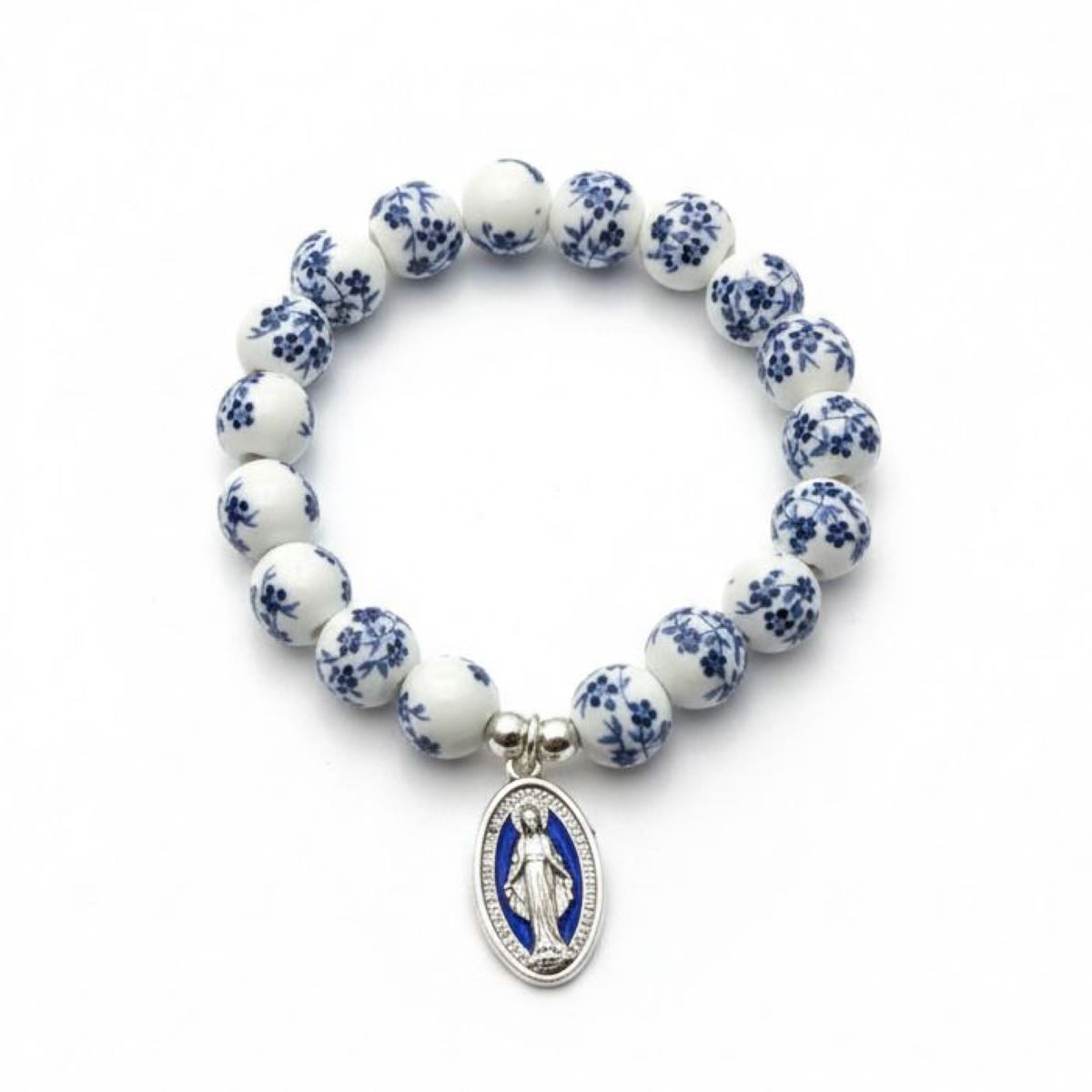 Pulsera Medalla Milagrosa  - Cerámica