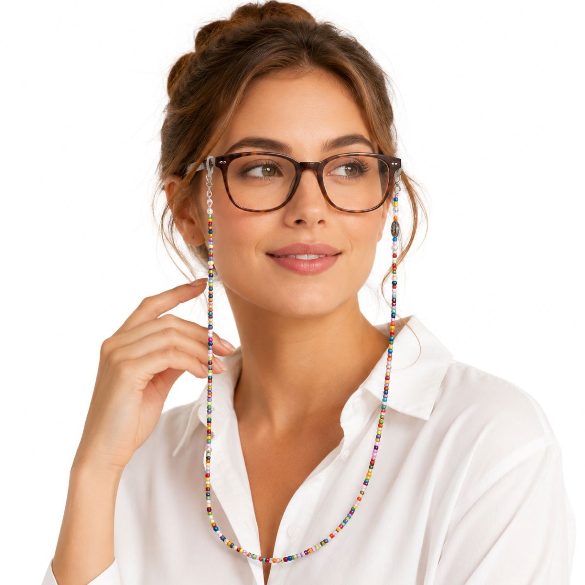 Sujetador de Lentes Medalla de San Benito