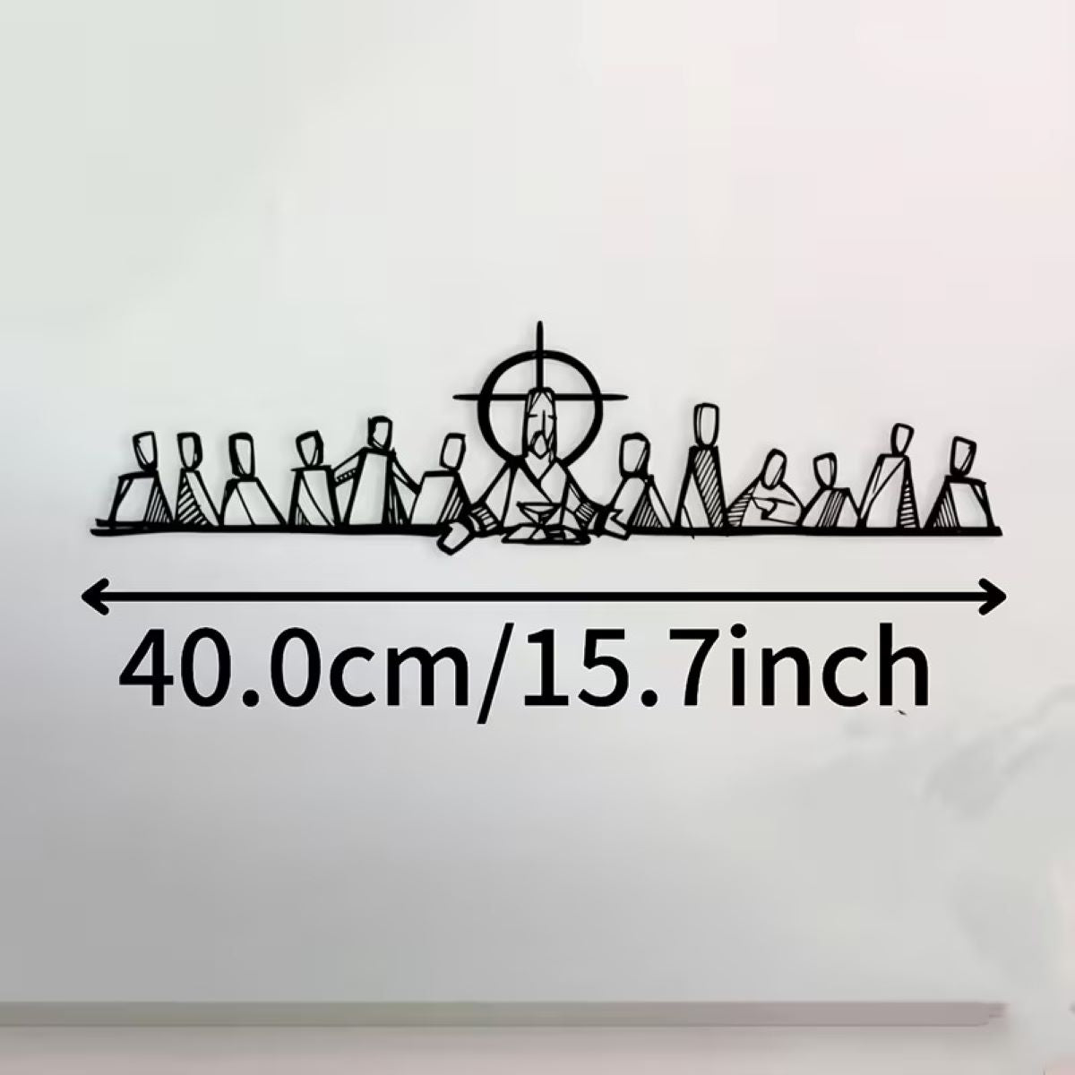 Última Cena de Pared - Metal